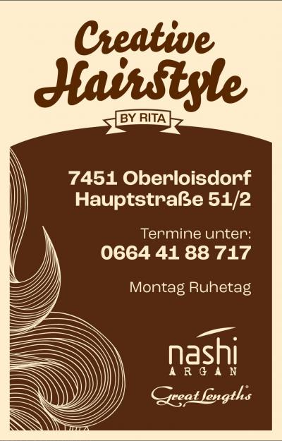 Creative Hairstyle by Rita